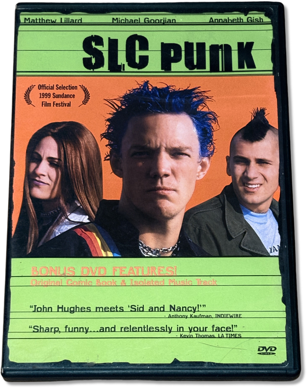 SLC Punk (DVD, 1998) Cult Classic Movie Matthew Lillard Sony Pictures Classics